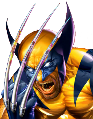Click To Edit - Low Cost Cosplay Wolverine (306x416), Png Download