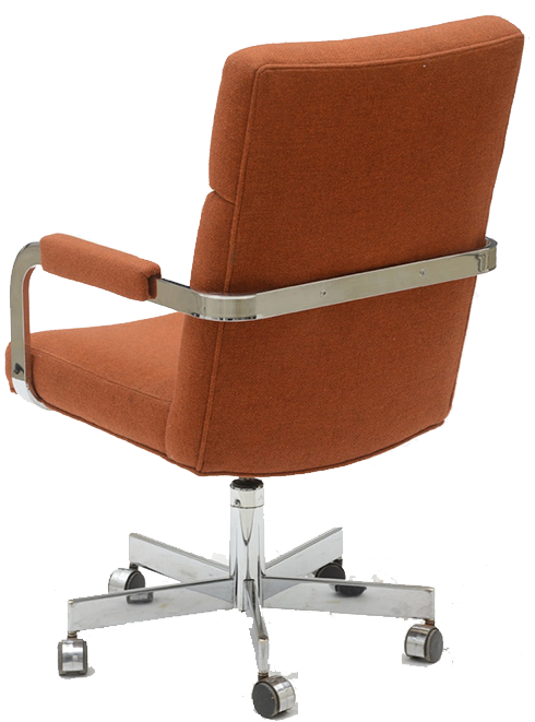 Milo Baughman Office Chair Back (1000x665), Png Download