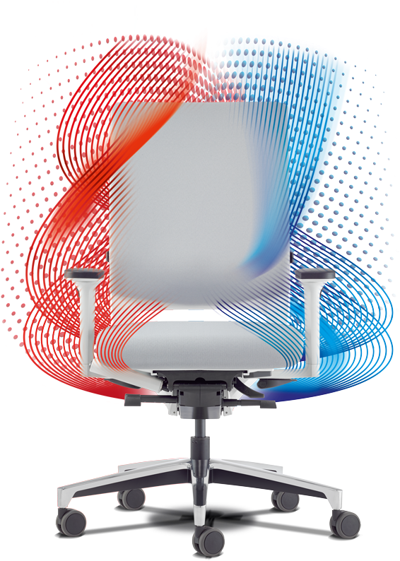 But It´s Really A Microclimate Control Unit - Office Chair (600x804), Png Download