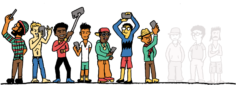 Now That Rappers Are Showing More Of Their Lives On - Cartoon (800x292), Png Download