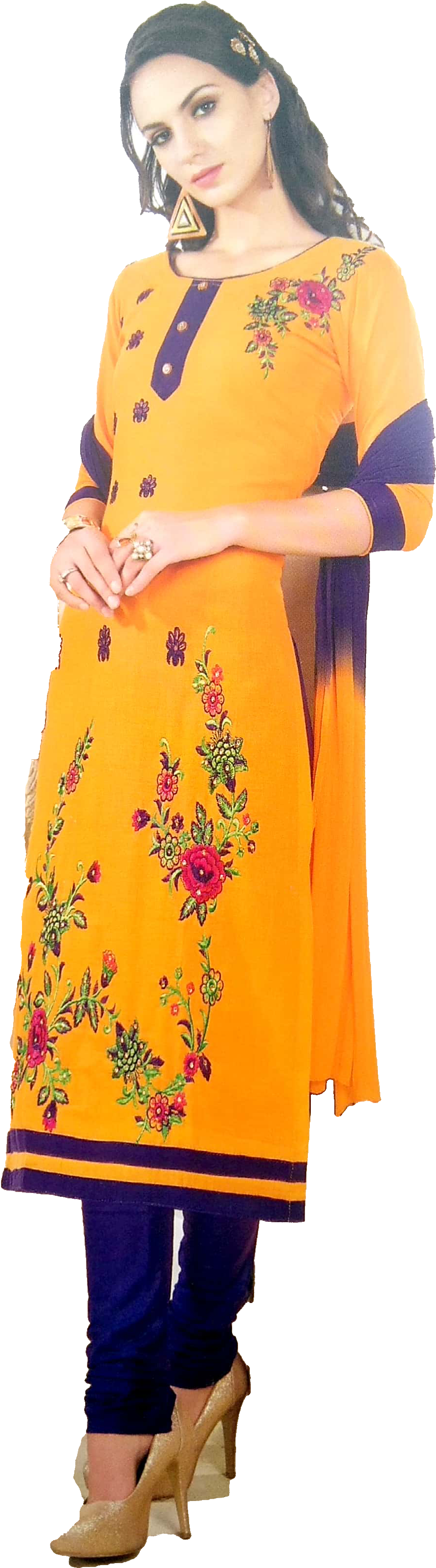 Jgvid-2023 Bhumika Fancy Designer Salwar Suit - Salwar (2036x3316), Png Download
