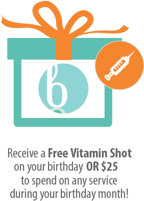 On Your Birthday Or $25 To Spend On Any Service During - Graphic Design (295x418), Png Download