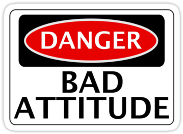 People Say I Have The Wrong Attitude Towards Work - Do Not Eat Food (375x360), Png Download