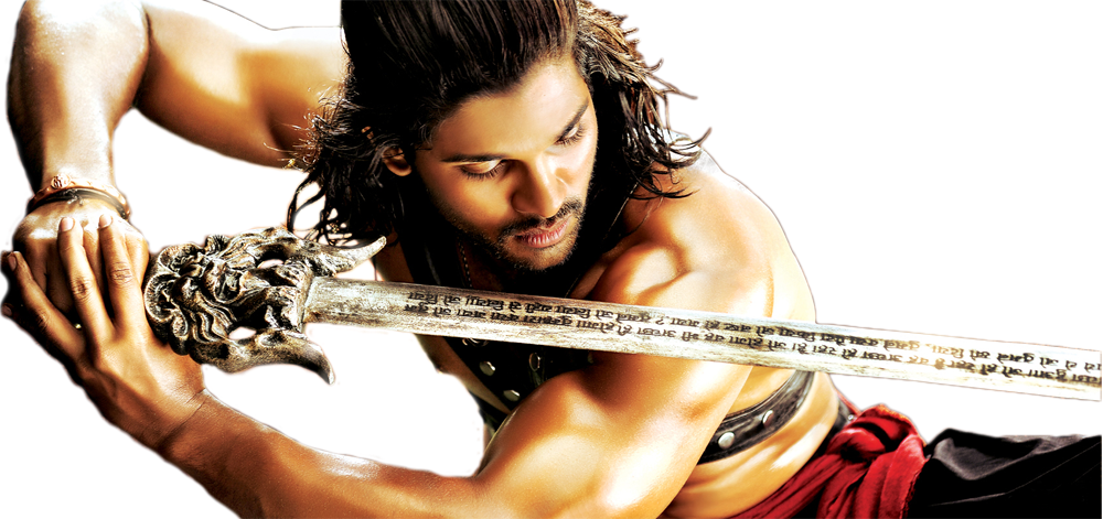 Fanz Workz - Allu Arjun In Badrinath (1000x471), Png Download