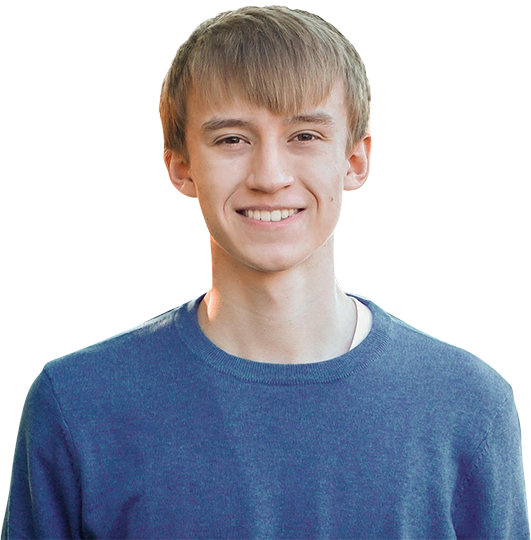 Frau Sucht Jungen Mann (531x540), Png Download