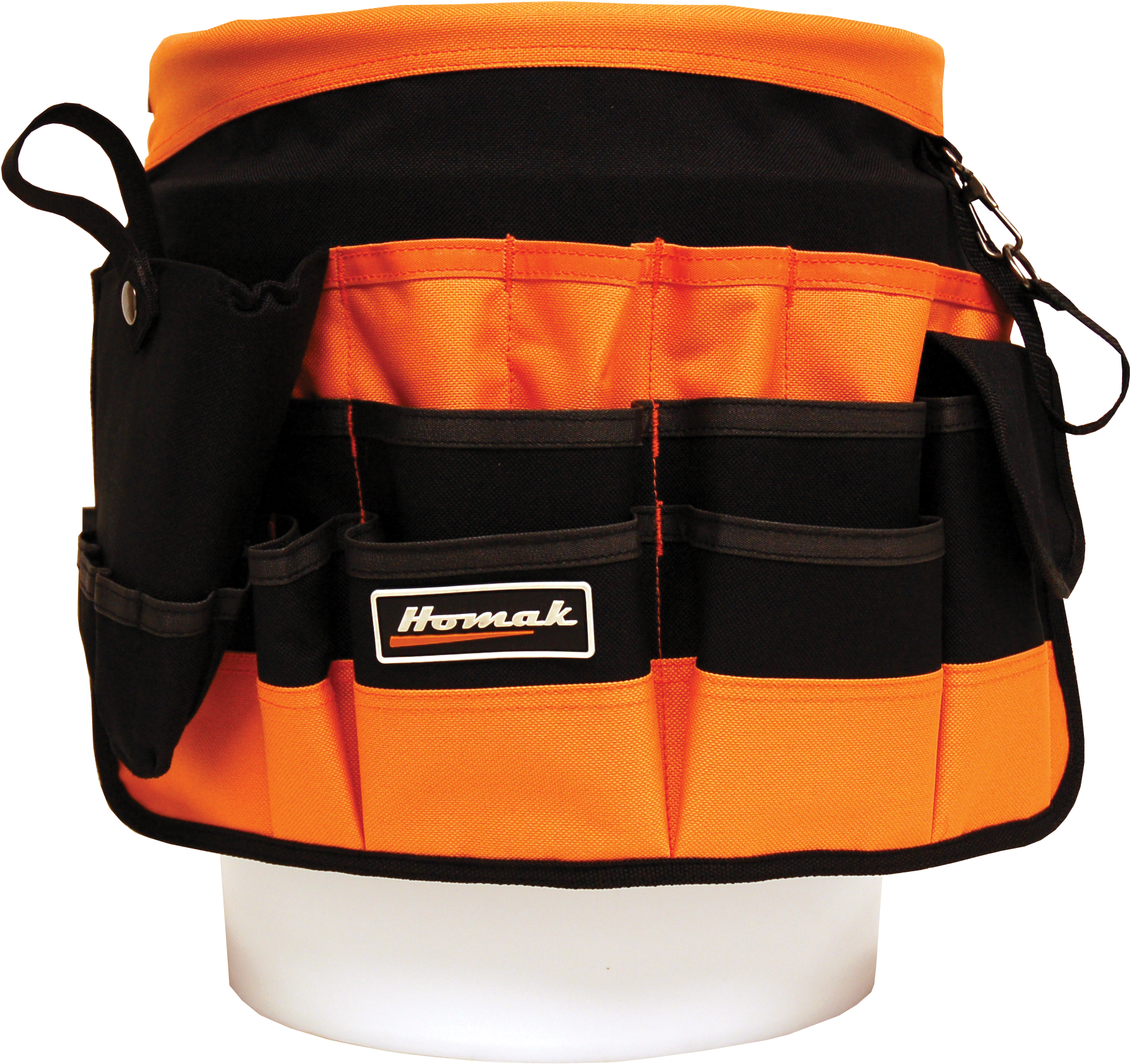 10″ Bucket Bag - Homak Tb00102038 10 Inch Bucket Bag With 38 Pockets (1932x1832), Png Download