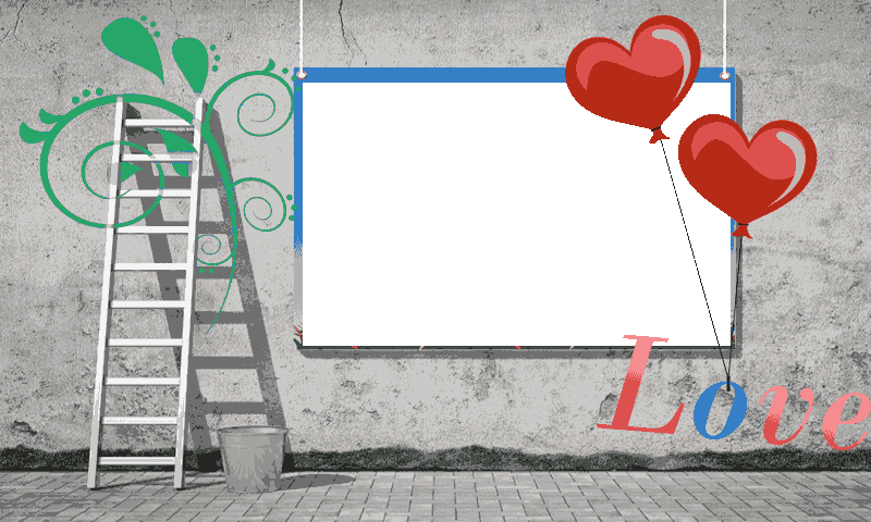 Themes Of Photo Frames - Marburg 45328 Graffiti Ii Wallpaper 1,06x2,65 M (800x480), Png Download