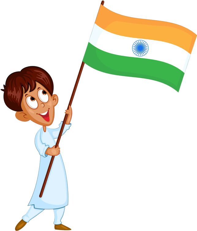 Indian Flag Png - Happy Independence Day 2018 71 (679x800), Png Download