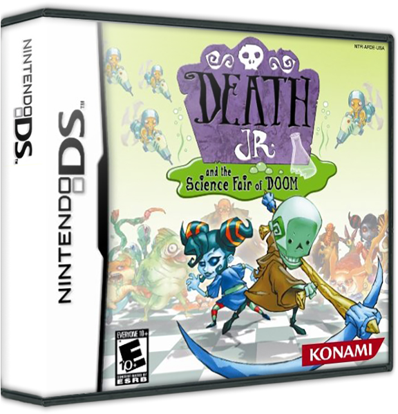 Death Jr - Death Jr And The Science Fair Of Doom (587x598), Png Download
