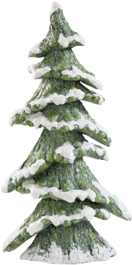 Fir Tree With Snow, - Christmas Tree (390x390), Png Download