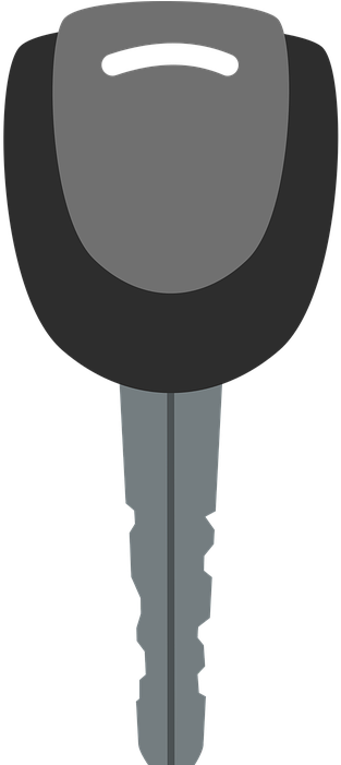 Bicycle Lock Key, Car Key, Cryptography - Car Key Clip Art (360x700), Png Download