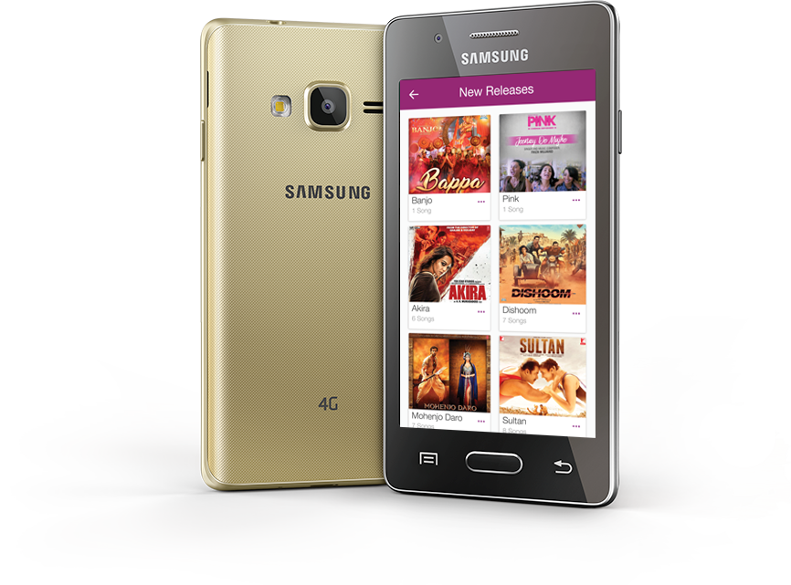 Samsung Z2 Smartphone - Samsung Z2 4g Lte (866x641), Png Download