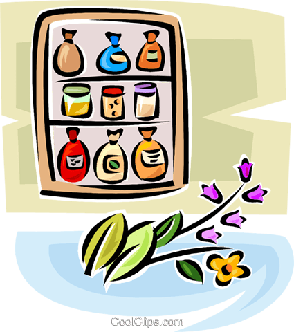 Spices, Preserves And Condiments Royalty Free Vector (425x480), Png Download