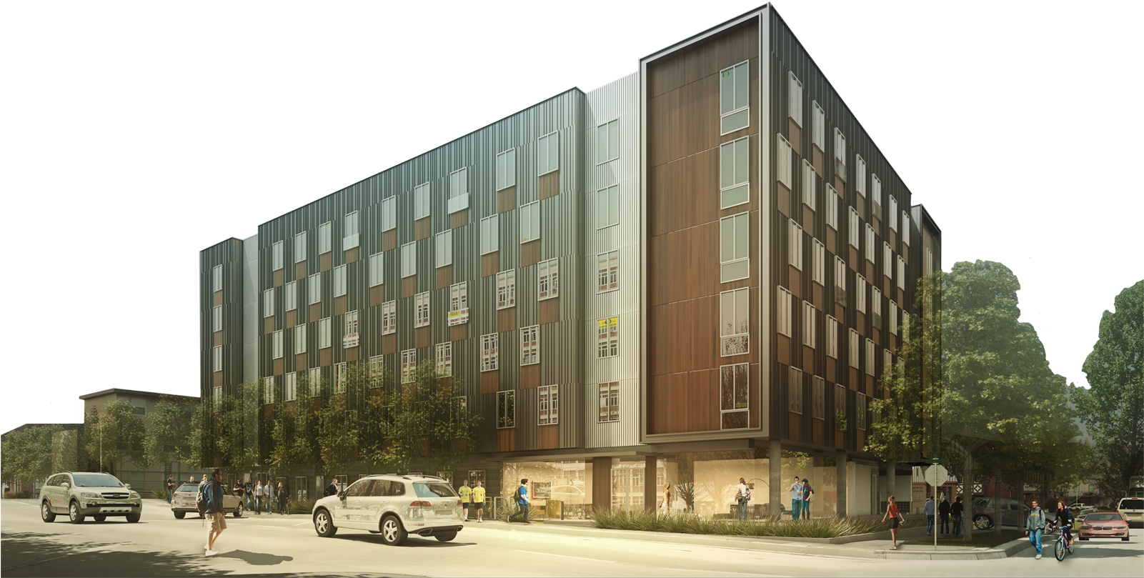 Eugene Oregon Apartments (1600x836), Png Download