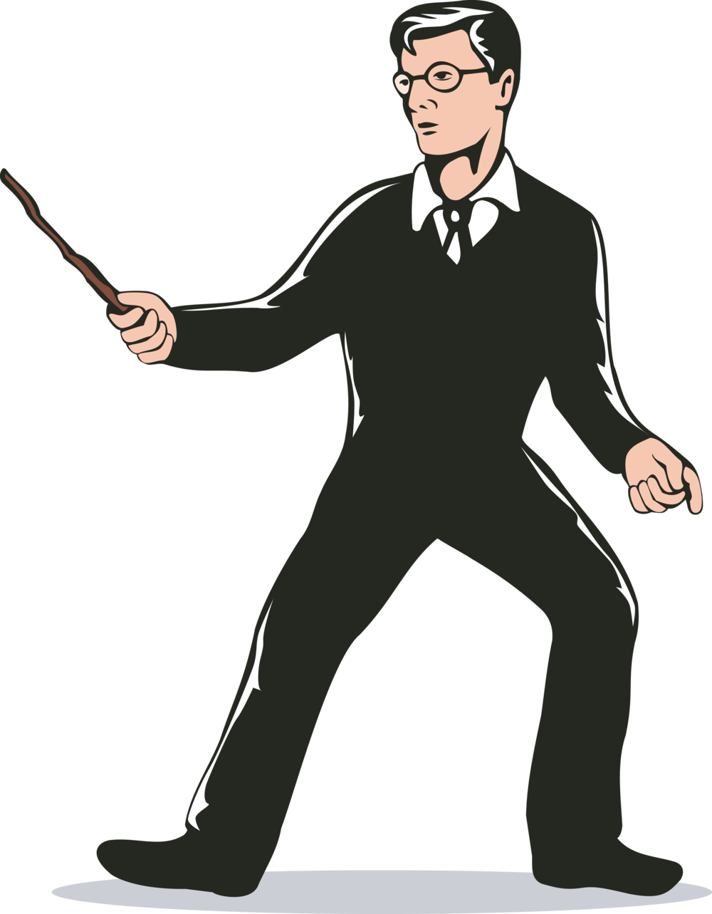 Apartment Building Income And Expense Statements Working - Young Wizard Cartoon (1000x1283), Png Download