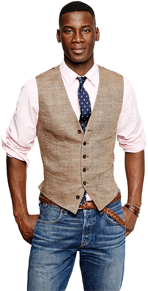 Download Mens Vest For Photos - Mens Jeans And Vest Outfits PNG Image with No Background -