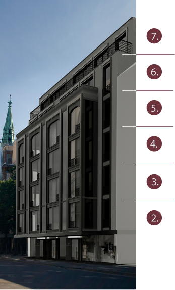 Commercial Building (347x574), Png Download