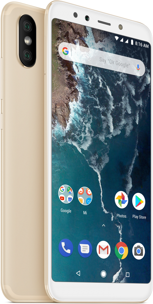 Xiaomi Mi A2 Specifications At A Glance - Смартфон Xiaomi Mi A2 4 32gb Gold (1190x1200), Png Download