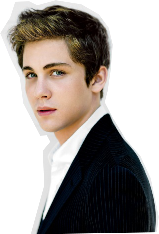 Logan Lerman (492x475), Png Download