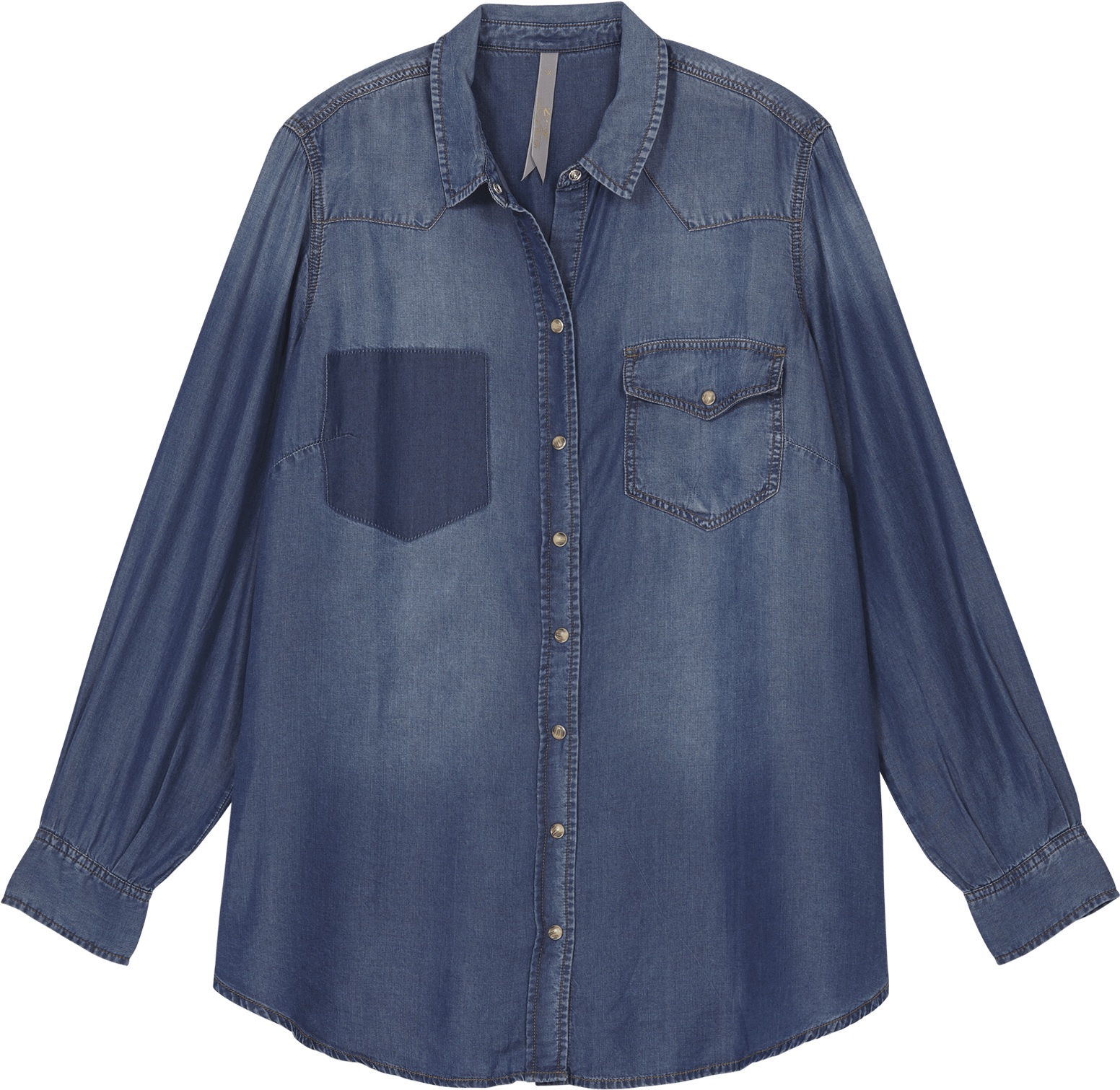 Shadow Pocket Top At Melissa Mccarthy Seven7 - Pocket (1600x2240), Png Download