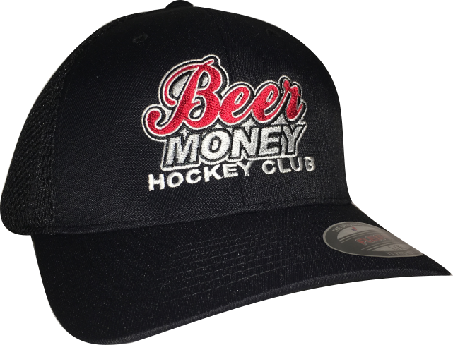 Beer Money Light Flexfit Mesh Back Cap Black - Baseball Cap (641x489), Png Download