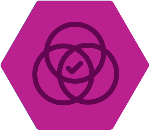 Fertfinder - Borromean Rings (500x500), Png Download