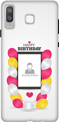 3d-samsung Galaxy A8 Star Birthday Greetings Mobile - Printland Mobile Cover Gionee P7 Max (284x426), Png Download