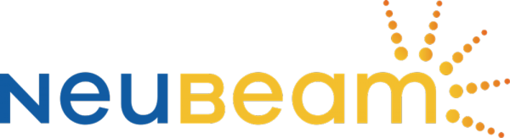 Neubeam Logo - Tan (1000x271), Png Download