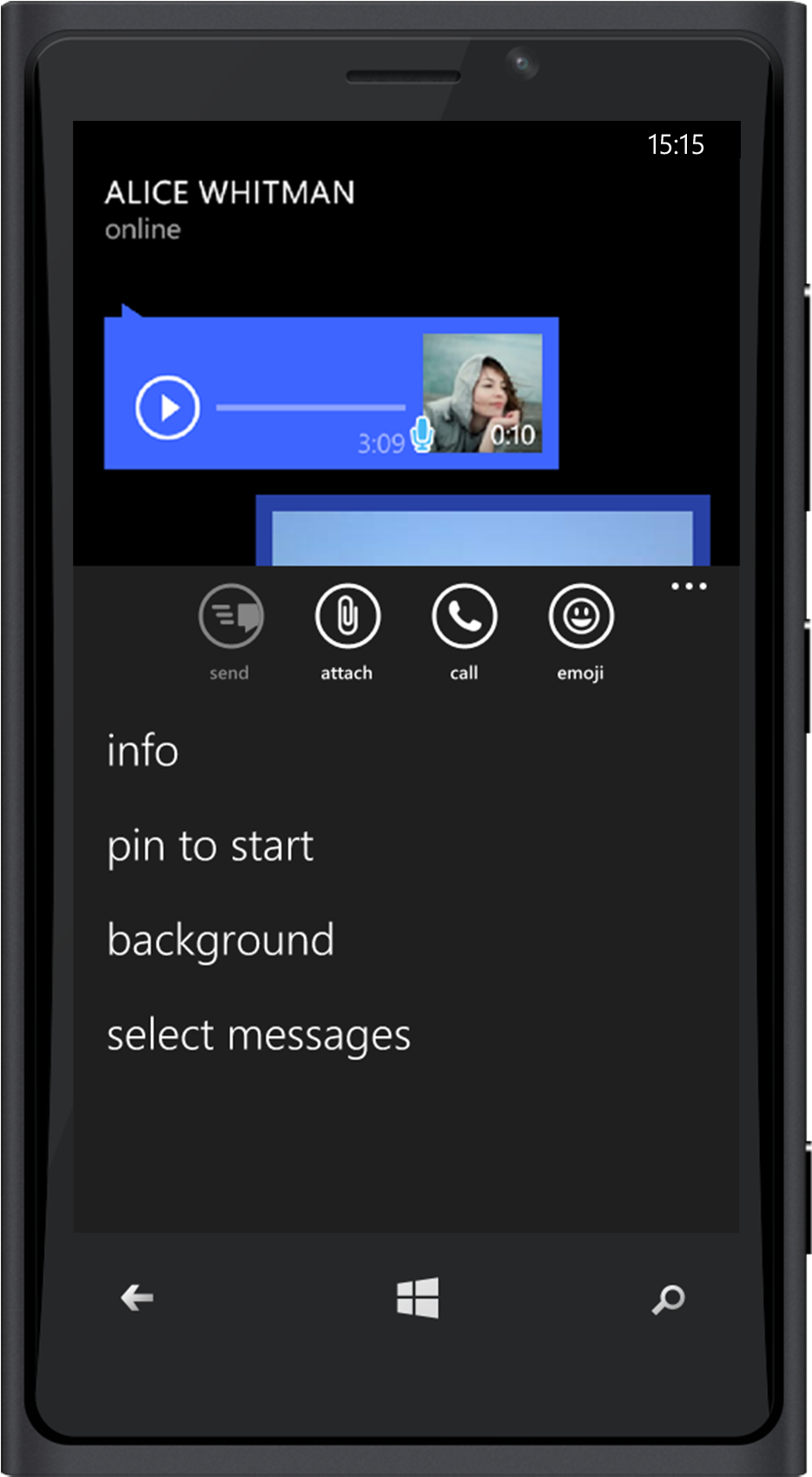 To Delete An Individual Chat - Message (1161x1858), Png Download
