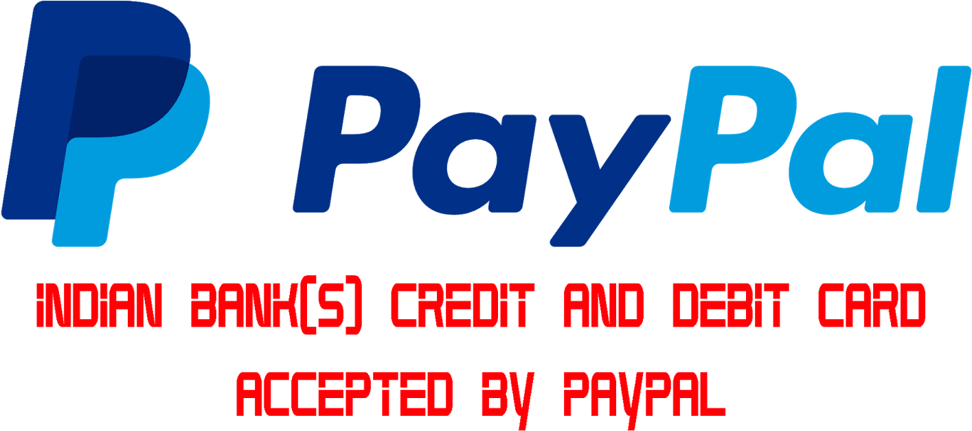 Paypal India Only Accept Debit And Credit Cards Of - Paypal Express Checkout Logo (1600x828), Png Download
