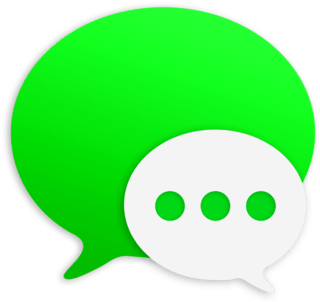 Photo © Whatsapp - Messages Transparent Apple (350x350), Png Download
