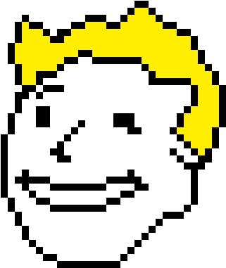 Fallout Wink - Gaster Sprite Gif (400x470), Png Download