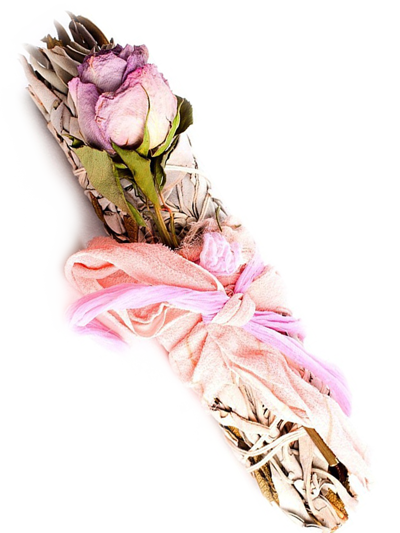 Image Of Aphrodite Rose Infused Mugwort Smudge Stick - Mugwort (1296x1728), Png Download