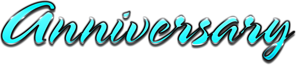 Anniversary Text Wedding Graphics - Graphic Design (950x211), Png Download