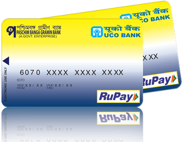 Paschim Banga Gramin Bank // A Government Of India - Rupay Card (400x329), Png Download