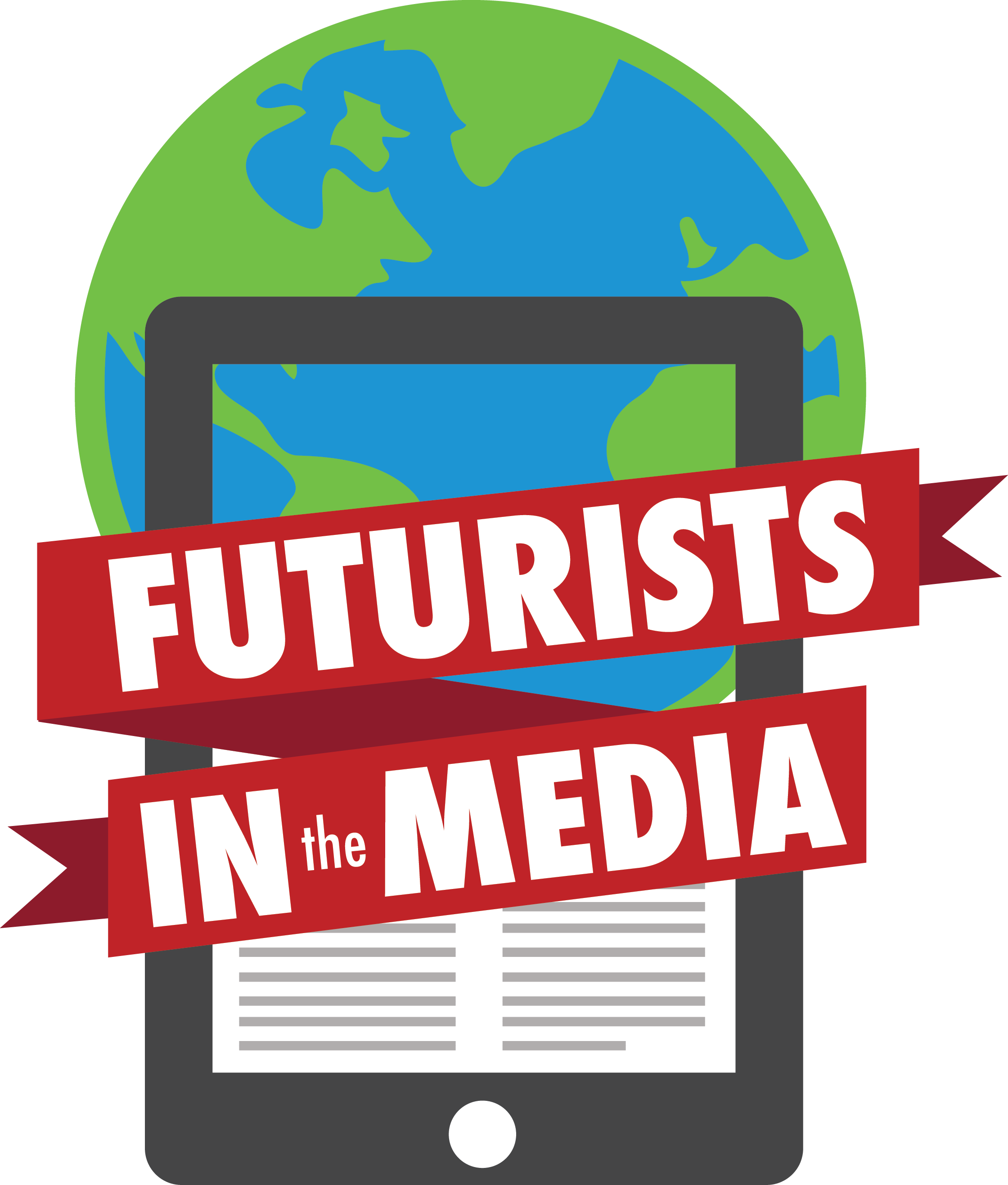 Futurist In The Media Logo - Graphic Design (2240x2634), Png Download