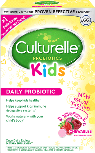 Culturelle Kids Daily Probiotic Packets Culturelle® - Culturelle Probiotics Kids (541x639), Png Download
