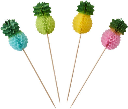 Pineapple Cocktail Sticks - Cocktail Sticks (600x600), Png Download