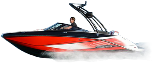 Speed Boat Png - Speed Boats In Water (531x231), Png Download