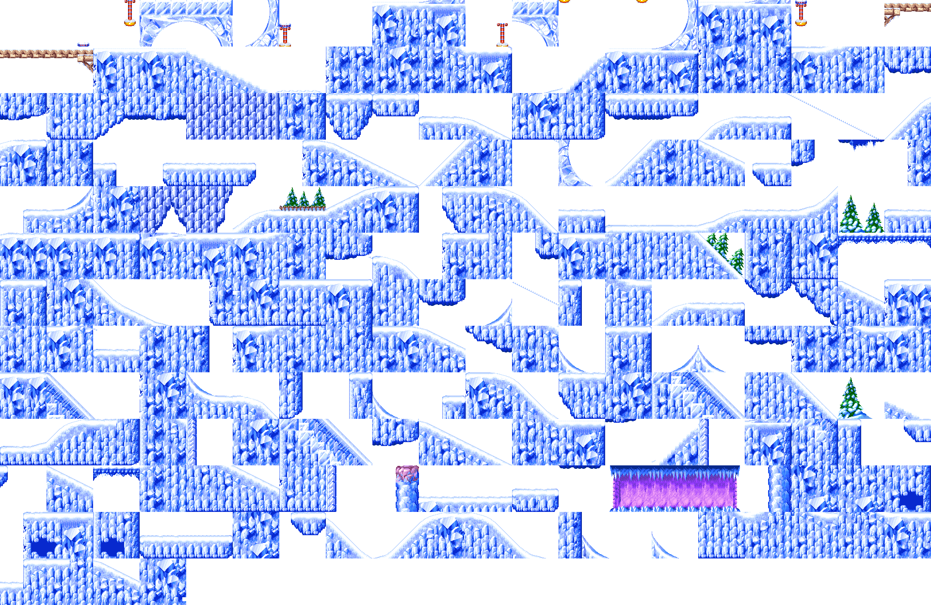 Ice Mountain Act 2 Tile Sheet - Ice Mountain (1920x1248), Png Download
