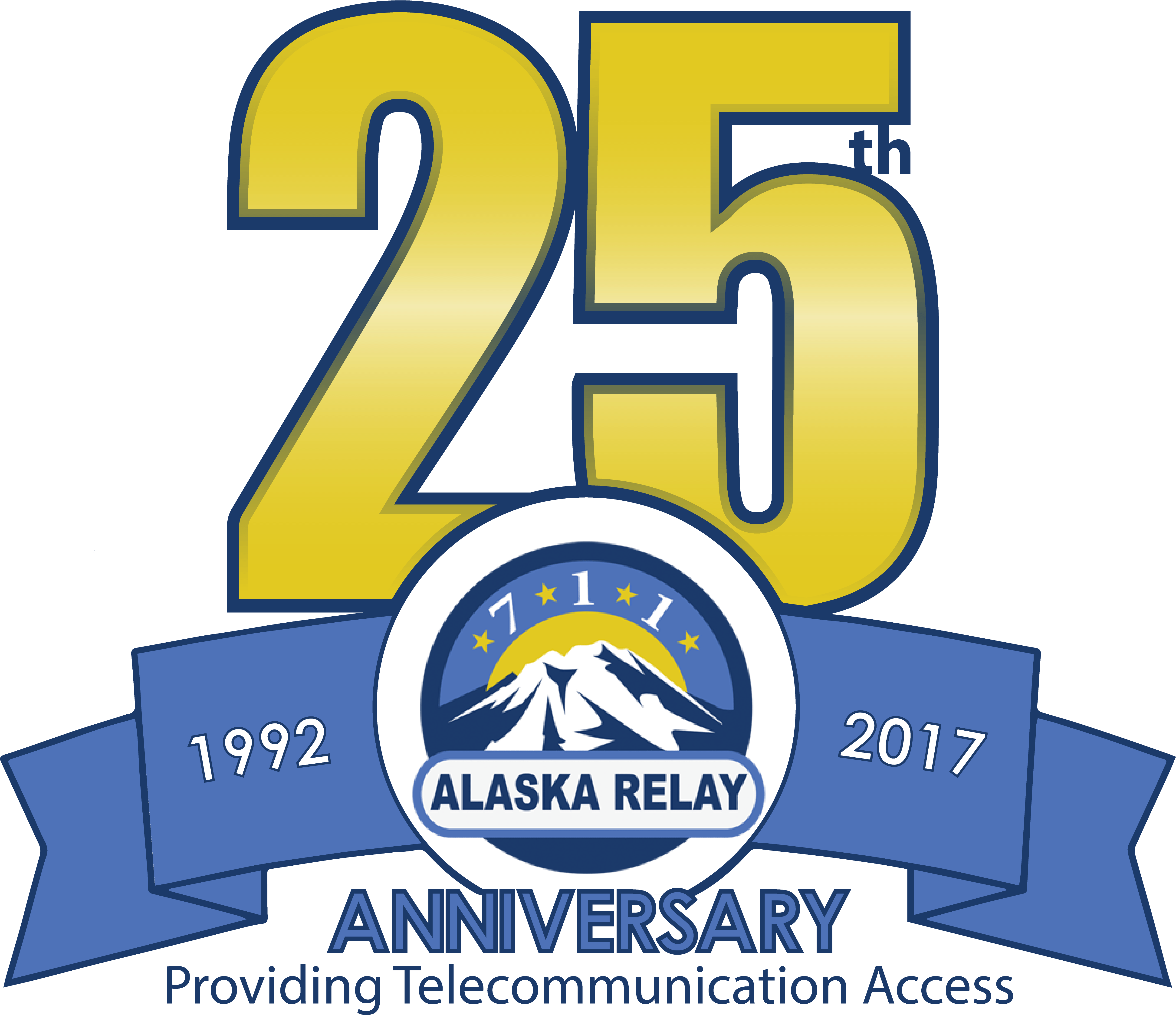 Providing Telecommunications Or 25 Years - Alaska (5061x4402), Png Download