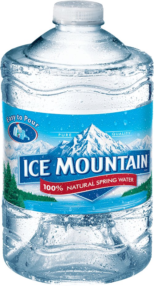 Ice Mountain Water - Deer Park Water (600x991), Png Download