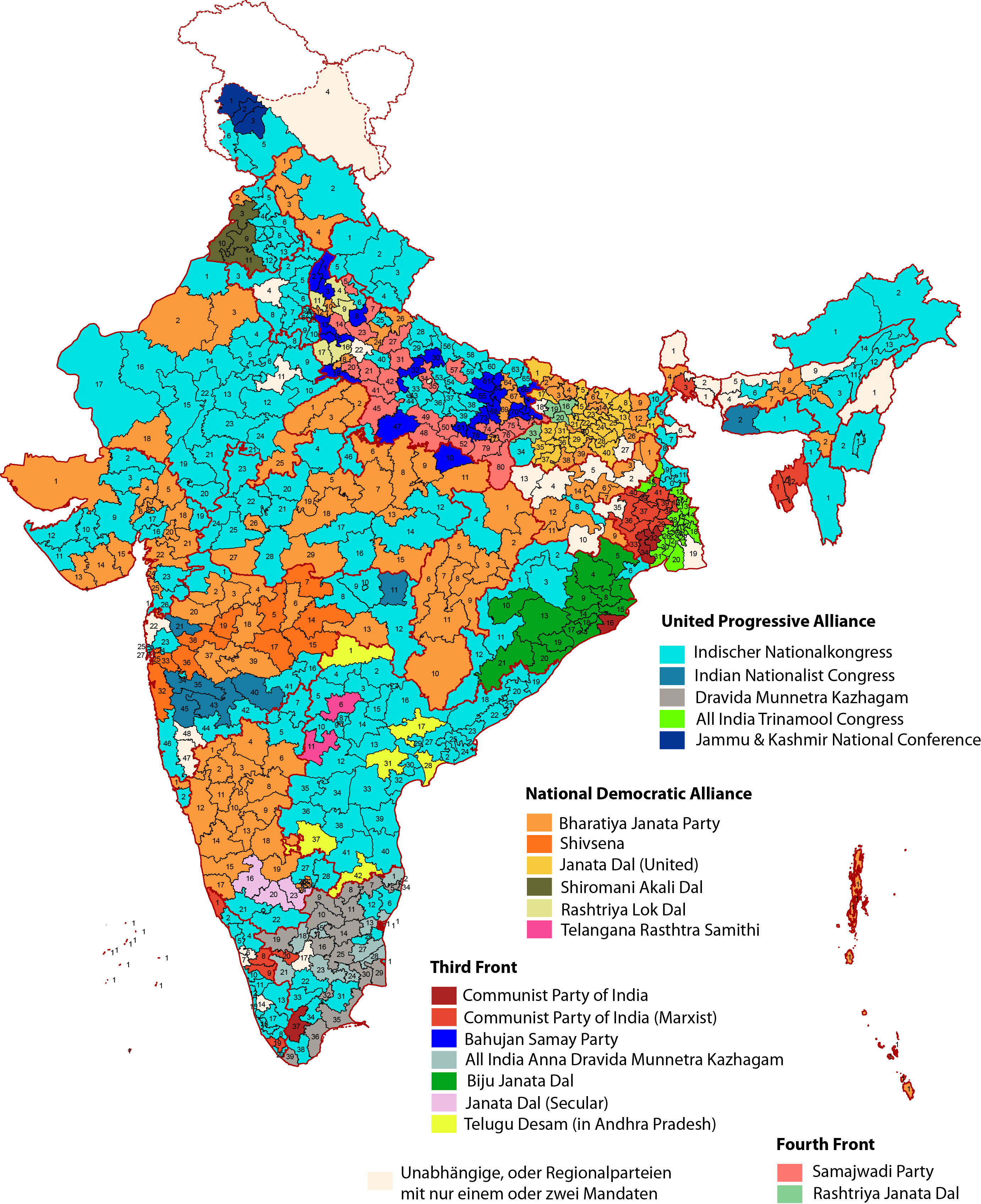 Indische Parlamentswahlen 2009 - 2019 General Election India (2763x3392), Png Download