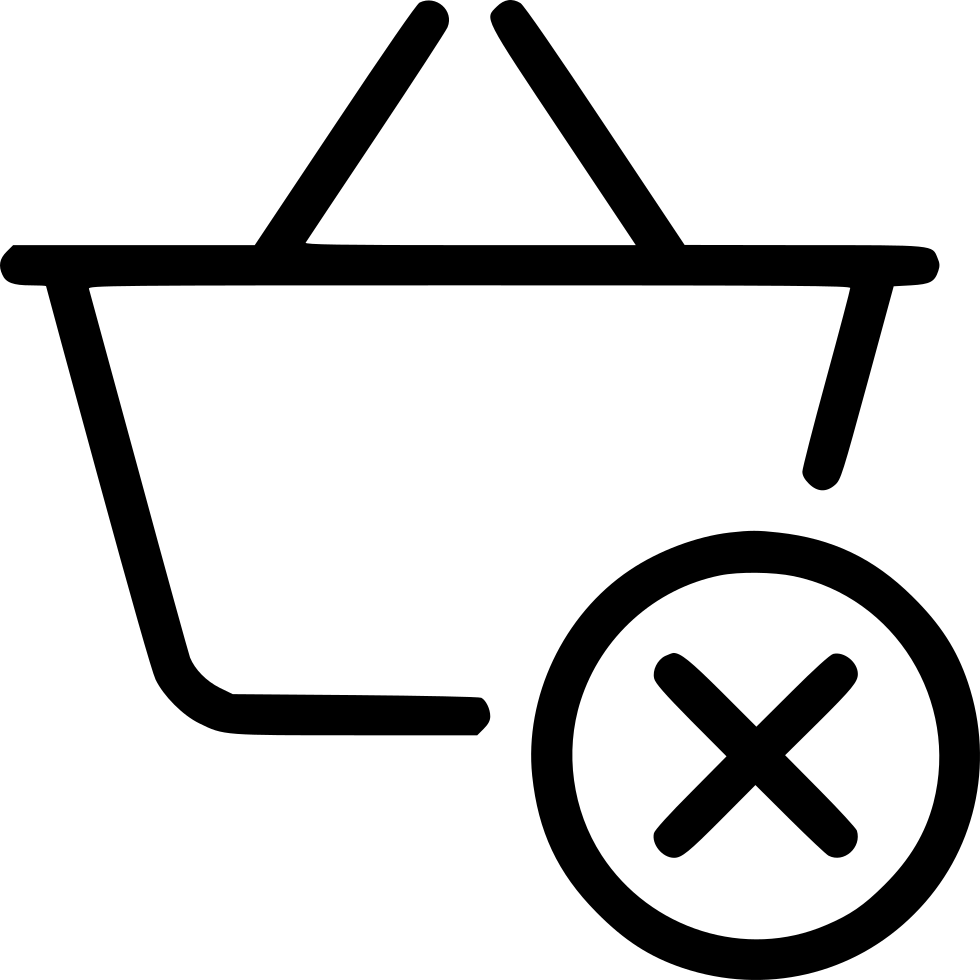 Clear Basket Icon Free Download Png Clear Basket - Not Checked (980x980), Png Download