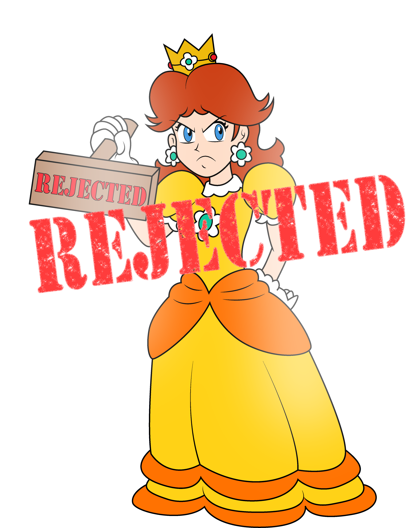Daisy Rejects It V2 - Portable Network Graphics (1799x2346), Png Download
