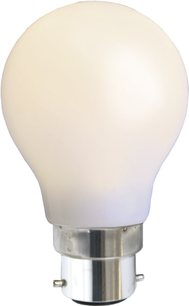 Led Lamp B22 A55 Decoration Party - B22 1.6 W Led Bulb, Warm White (600x600), Png Download