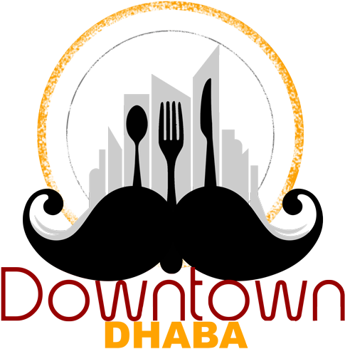 Downtown Dhaba, Order Biryani, North Indian, Chinese - Punjabi Dhaba Logo (500x496), Png Download
