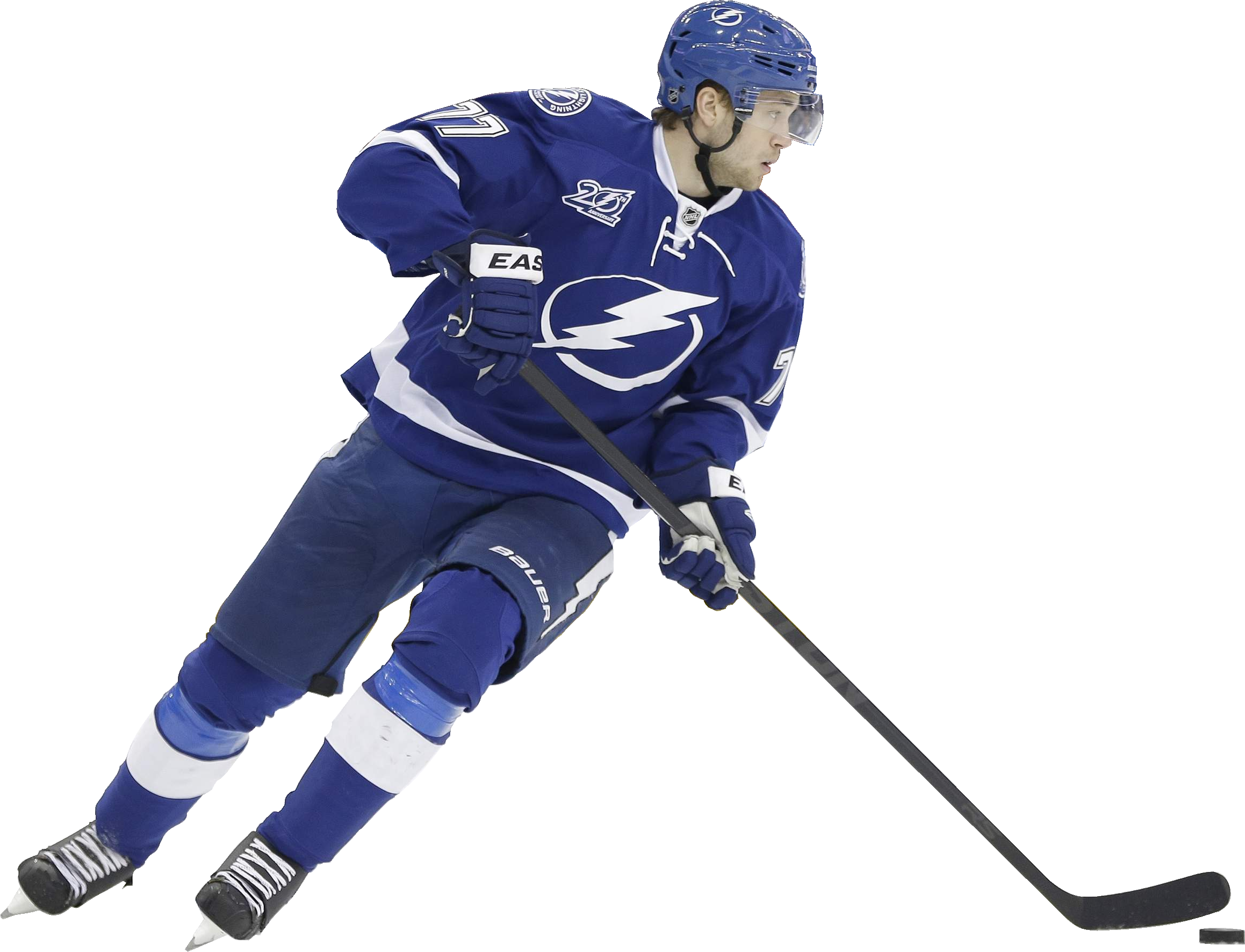 Hedman Cropped - Tampa Bay Lightning (2317x1771), Png Download