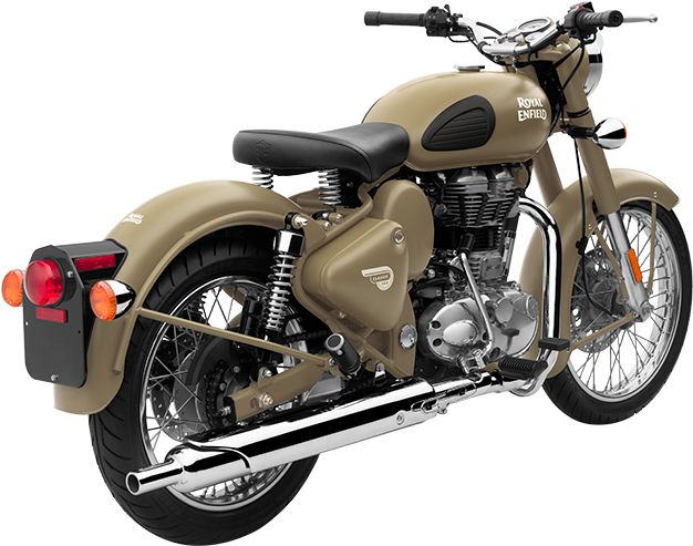 Desert Storm - 1960 Royal Enfield Bullet 500 Marshy Grey (830x600), Png Download