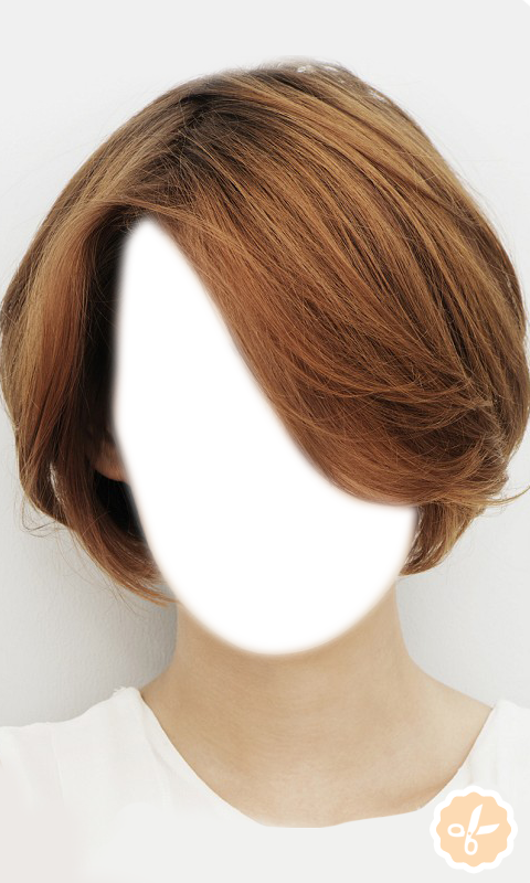 Short Hair Cut For Girls (480x800), Png Download